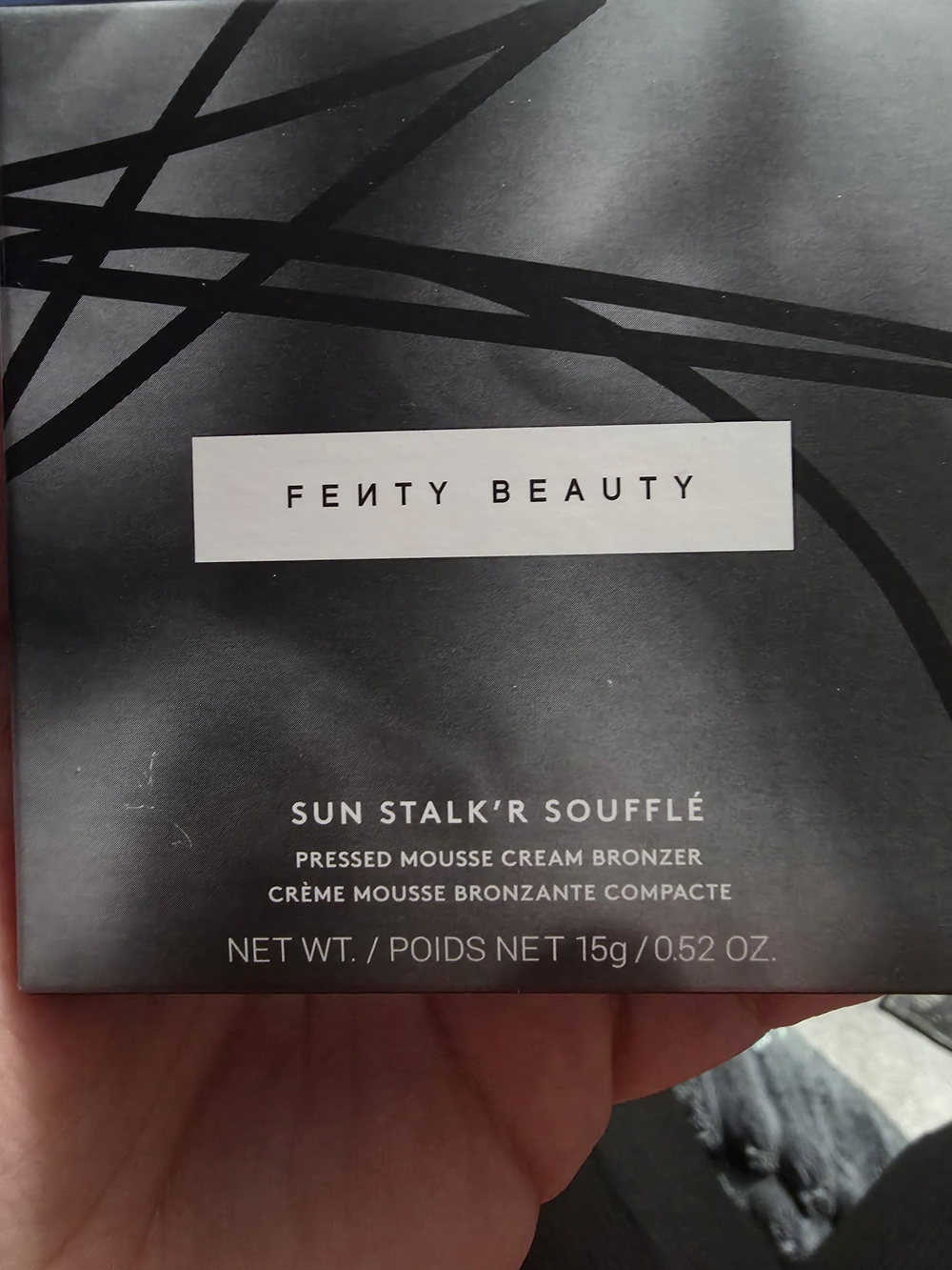Fenty Beauty Sun Stalk'r Soufflé Pressed Mousse Cream Bronzer - Black